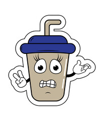 Drinking Cup Cartoon