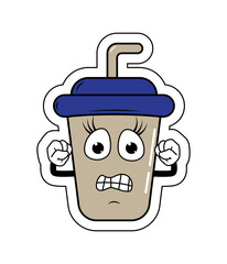 Drinking Cup Cartoon