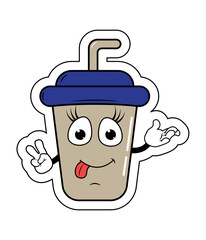 Drinking Cup Cartoon