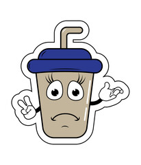Drinking Cup Cartoon