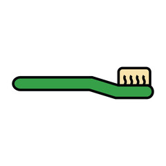 toothbrush icon vector design templates simple and modern