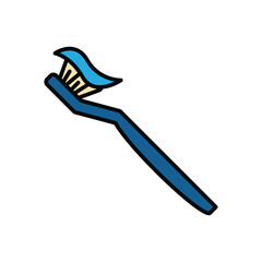 toothbrush icon vector design templates simple and modern