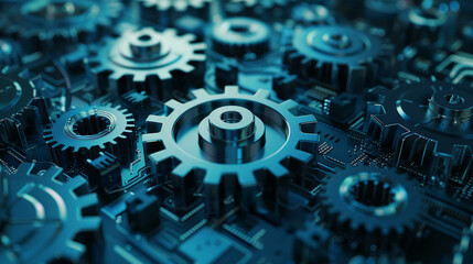 world futuristic hight tech corporate business technology background