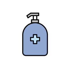 Liquid soap icon vector design templates simple and modern