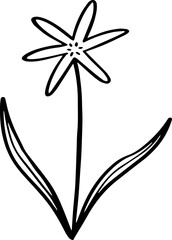 cute cartoon plant drawing.