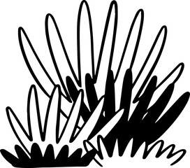 cute cartoon plant drawing.