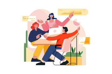 Creative Brainstorming Session with Diverse Team