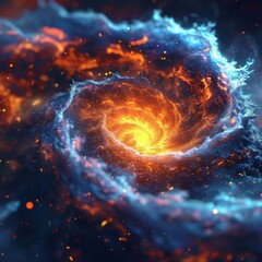 Fototapeta premium Whirling Cosmic Force