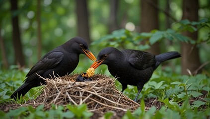 black winged blackbird