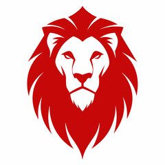 Lion head  icon logo vector art iilustration