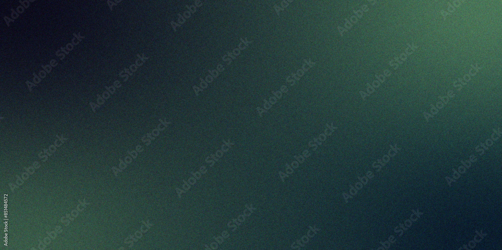 Poster Minimal Blue glowing light on dark backdrop. Noise textured with grainy blurred gradient. Dark noise texture effect with vintage grunge background. Poster cover abstract design, copy space.