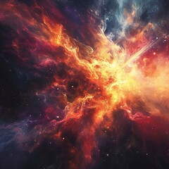 Fototapeta premium Galactic Energetic Outburst