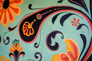 Abstract classic motifs pattern backgrounds