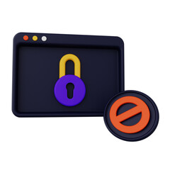 blocking glyph icon