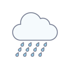 Rain vector icon