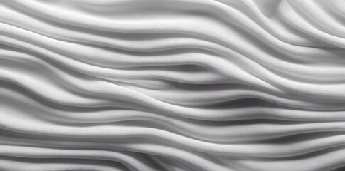 Close up of white fabric texture background