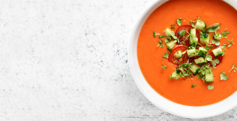 Tomato Gazpacho soup