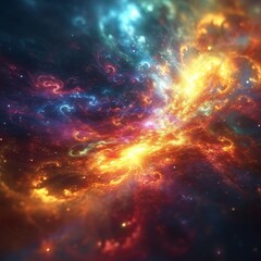 Naklejka premium Quantum Energy Nexus