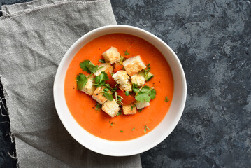 Tomato Gazpacho soup