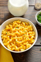 Homemade macaroni and cheese