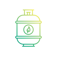 Bio Gas vector icon