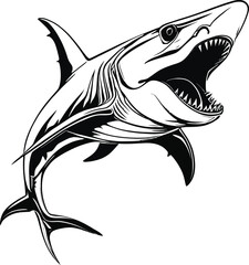 shark vector illustration