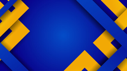 Blue And Yellow abstract Background