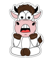 Cute Cow Cartoon