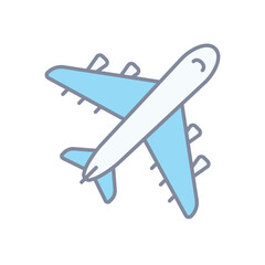 Plane vector icon