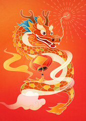 chinese new year dragon