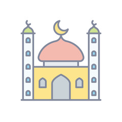 Mosque vector icon