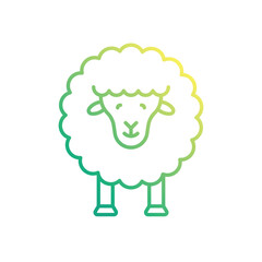 Sheep vector icon
