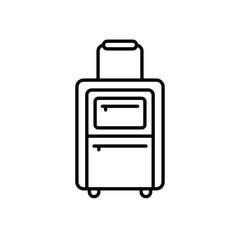 Suitcase vector icon