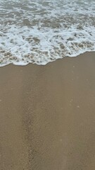 footprints on the beach