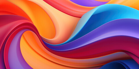 Fototapeta premium Pantone Color Abstraction Vibrant and Harmonious Abstract Background