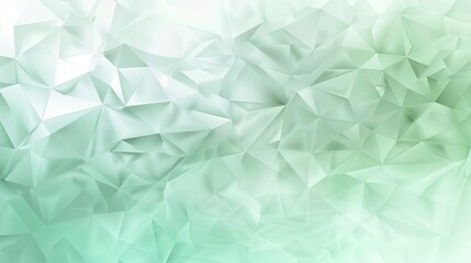 Obraz premium Abstract Green Geometric Background