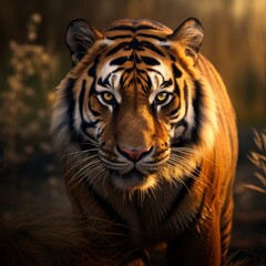 Fototapeta premium tiger wildlife in nature professional photography