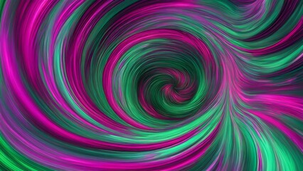 Obraz premium abstract digital art capturing the essence of a swirling tunnel in vibrant colors in dynamic motion