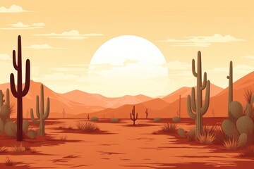 Cactus farm landscape outdoors desert