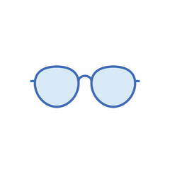 Glasses vector icon