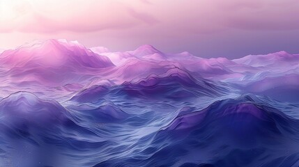 Subtle gradients of lavender and indigo, creating a dreamlike atmosphere that invites contemplation. Abstract Backgrounds Illustration, Minimalism,