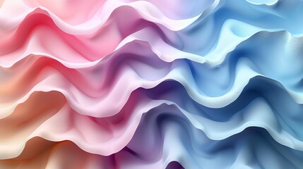 Fototapeta premium A symphony of pastel hues, blending seamlessly to create a soft and harmonious palette. Abstract Backgrounds Illustration, Minimalism,