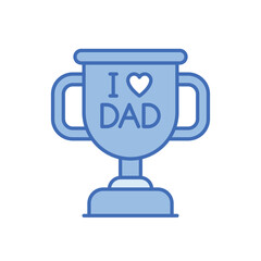 Trophy vector icon