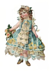 Obraz premium A Cherub dress clothing footwear.