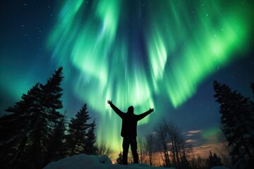 Man silhouette photography sky outdoors nature.