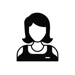 Cashier vector icon