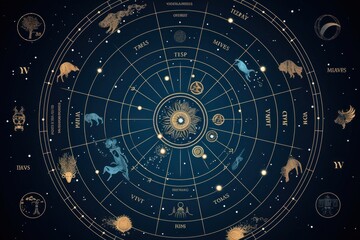 Astronomy constellation backgrounds astrology.