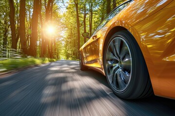 car driving exposure lights professional photography