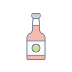 Chili Sauce vector icon