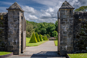 Fototapeta premium views around the Hidden gardens of ANglesey
